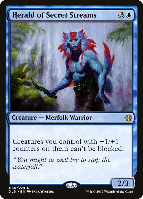 MTG - Herald of Secret Streams