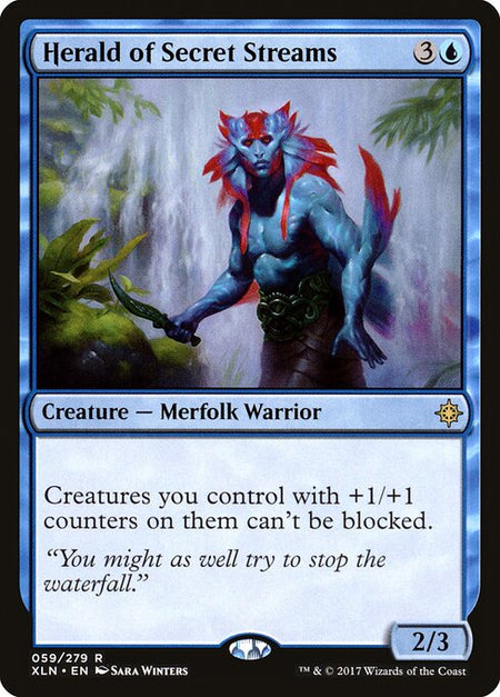 MTG - Herald of Secret Streams