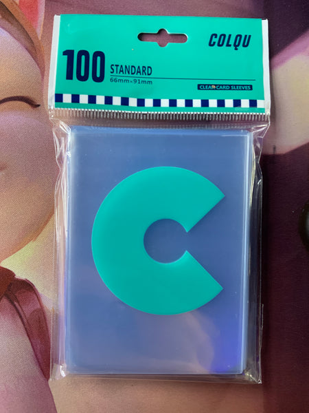 Colqu 100 sleeves pack (clear)