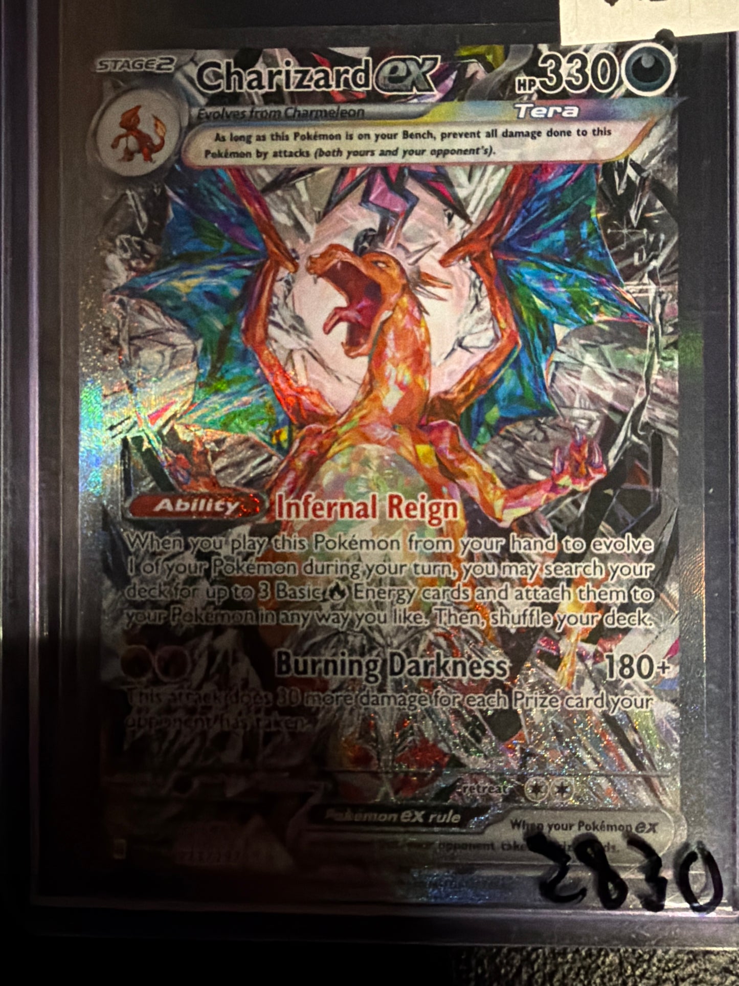 Charizard EX obsidian flame