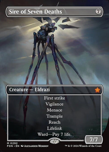 MTG - Sire of Seven Deaths