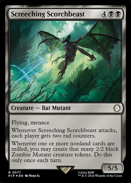 MTG - Screechiung Scorchbeast