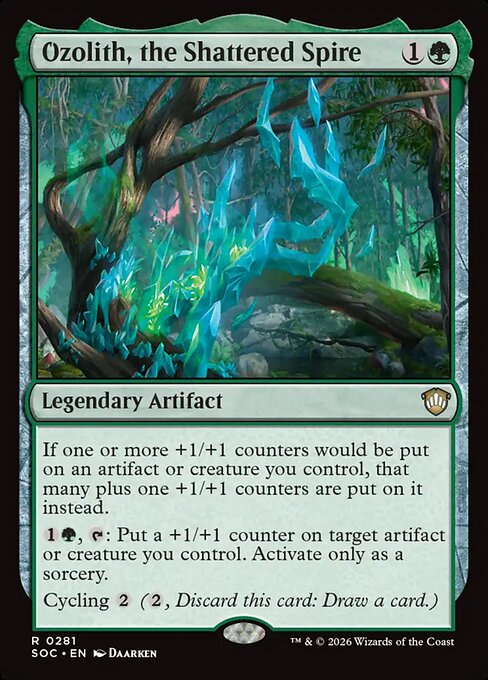 MTG - Ozolith, the Shattered Spire FOIL