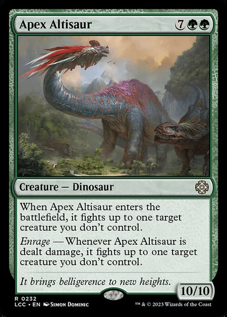 MTG - Apex Altisaur