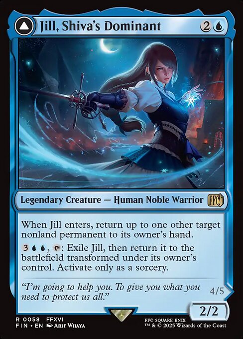 MTG - Jill, Shiva's Dominant SURGE FOIL