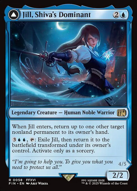 MTG - Jill, Shiva's Dominant SURGE FOIL