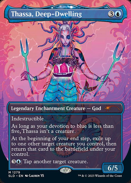 MTG - Thassa Deep Dwelling  Foil Showcase