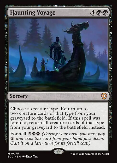 MTG - Haunting Voyage Borderless