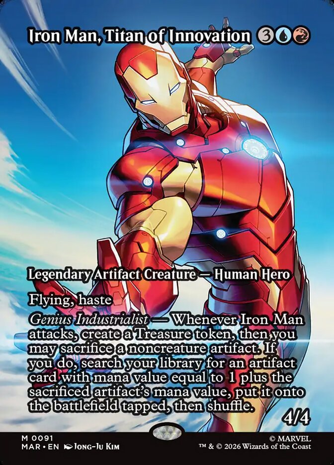 Iron Man, Titan of Innovation (Borderless
