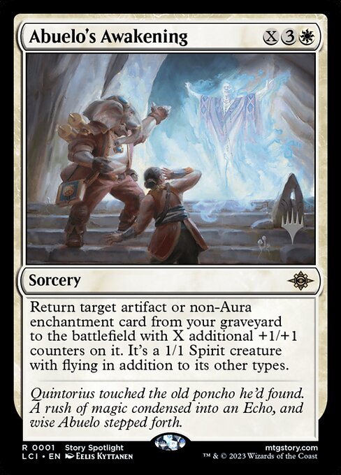 MTG - Abuelo's Awakening