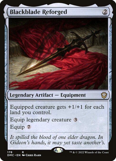 MTG - Blackblade Reforged