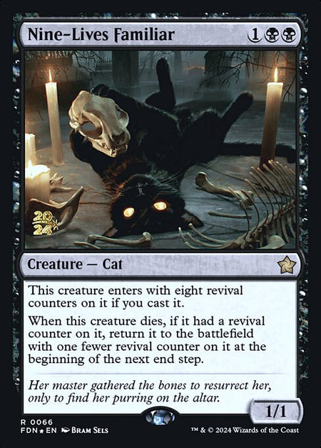 MTG - Nine-Lives Familiar