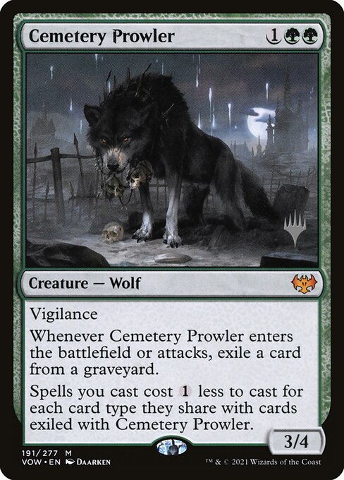 MTG - Cemetery Prowler