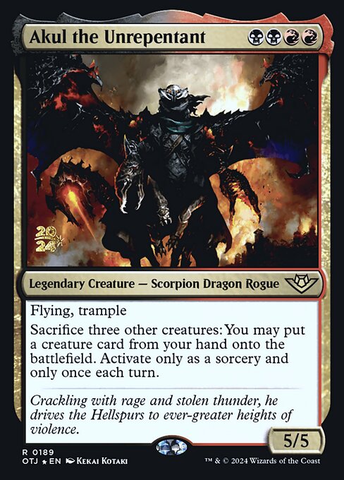 MTG - Akul the Unrepentant