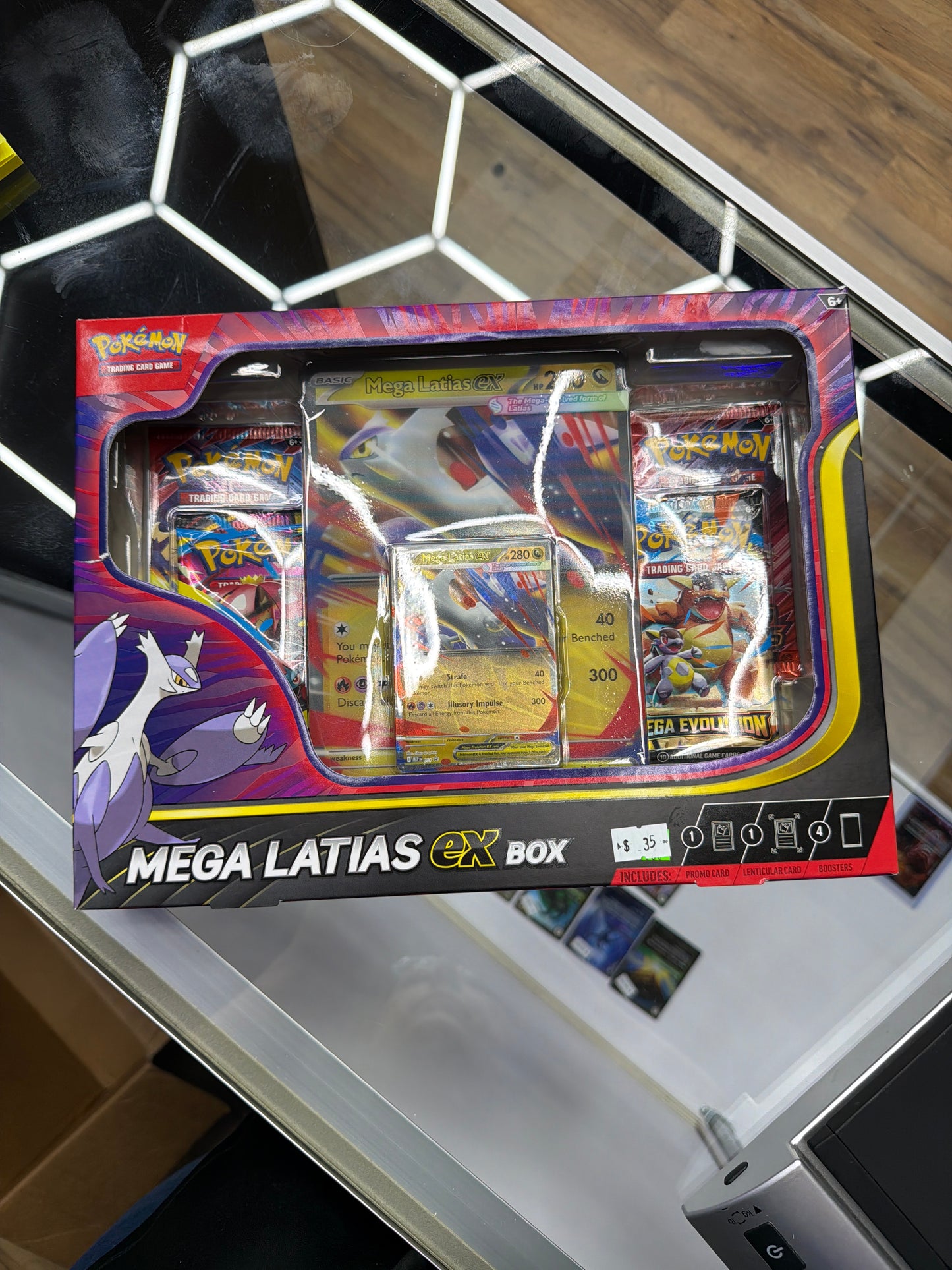 Mega latias ex box