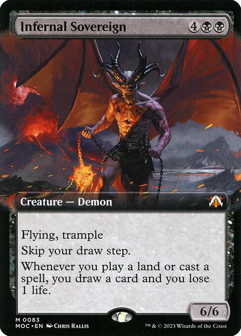 MTG - Infernal Soveriegn