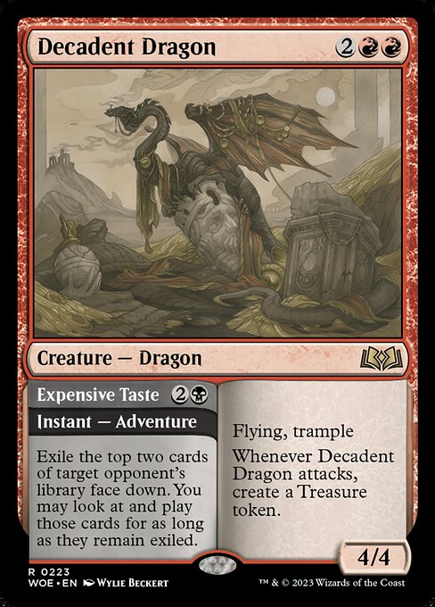 MTG - Decadent Dragon