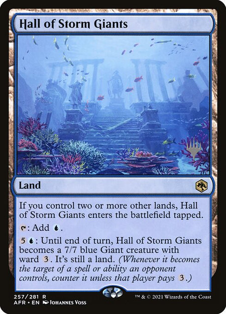 MTG - Hall of Storm Giants