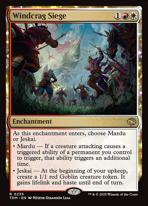 MTG - Windcrag Siege