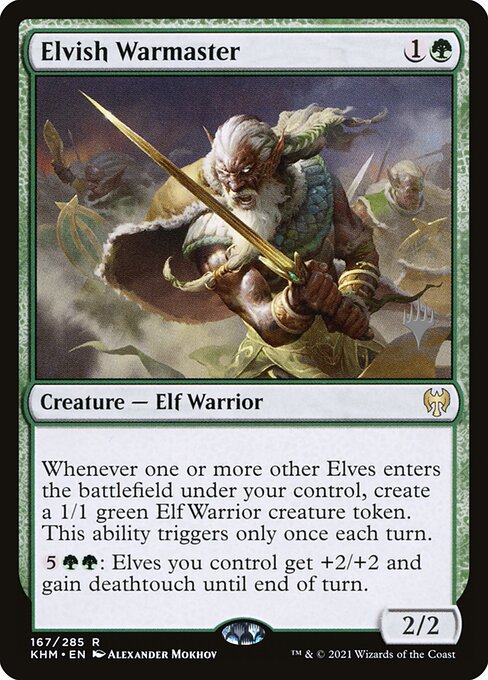 MTG - Elvish Warmaster