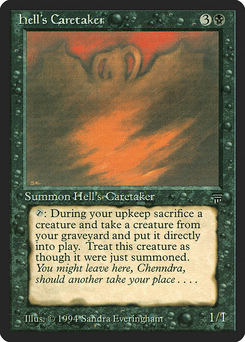 MTG - Hell's Caretaker