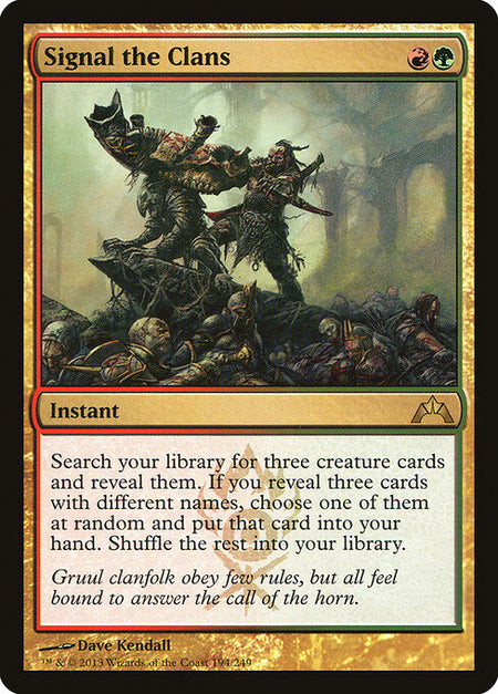 MTG - Signal the Clans