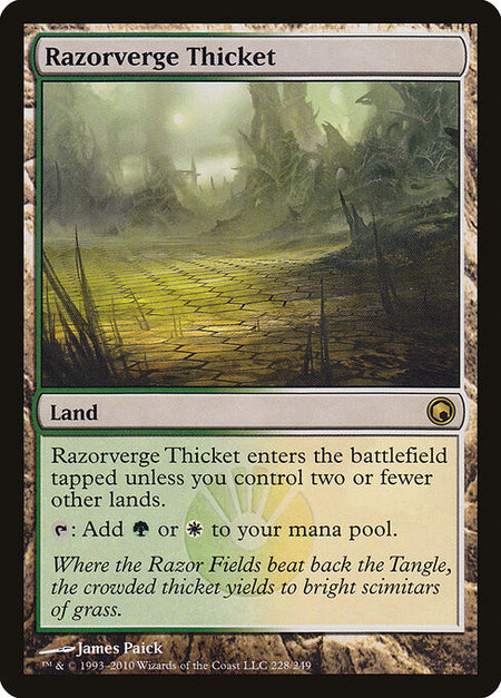MTG - Razorverge Thicket