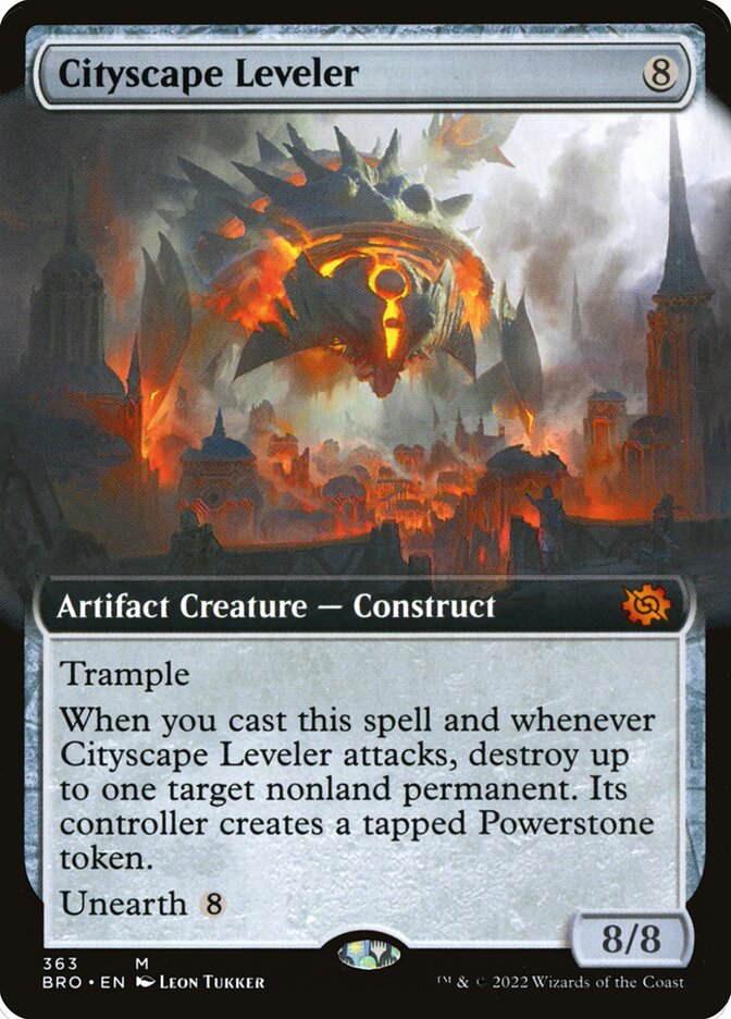 Cityscape Leveler (Extended Art) (Foil)