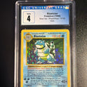 Shadowless Blastoise CGC 4 SLAB
