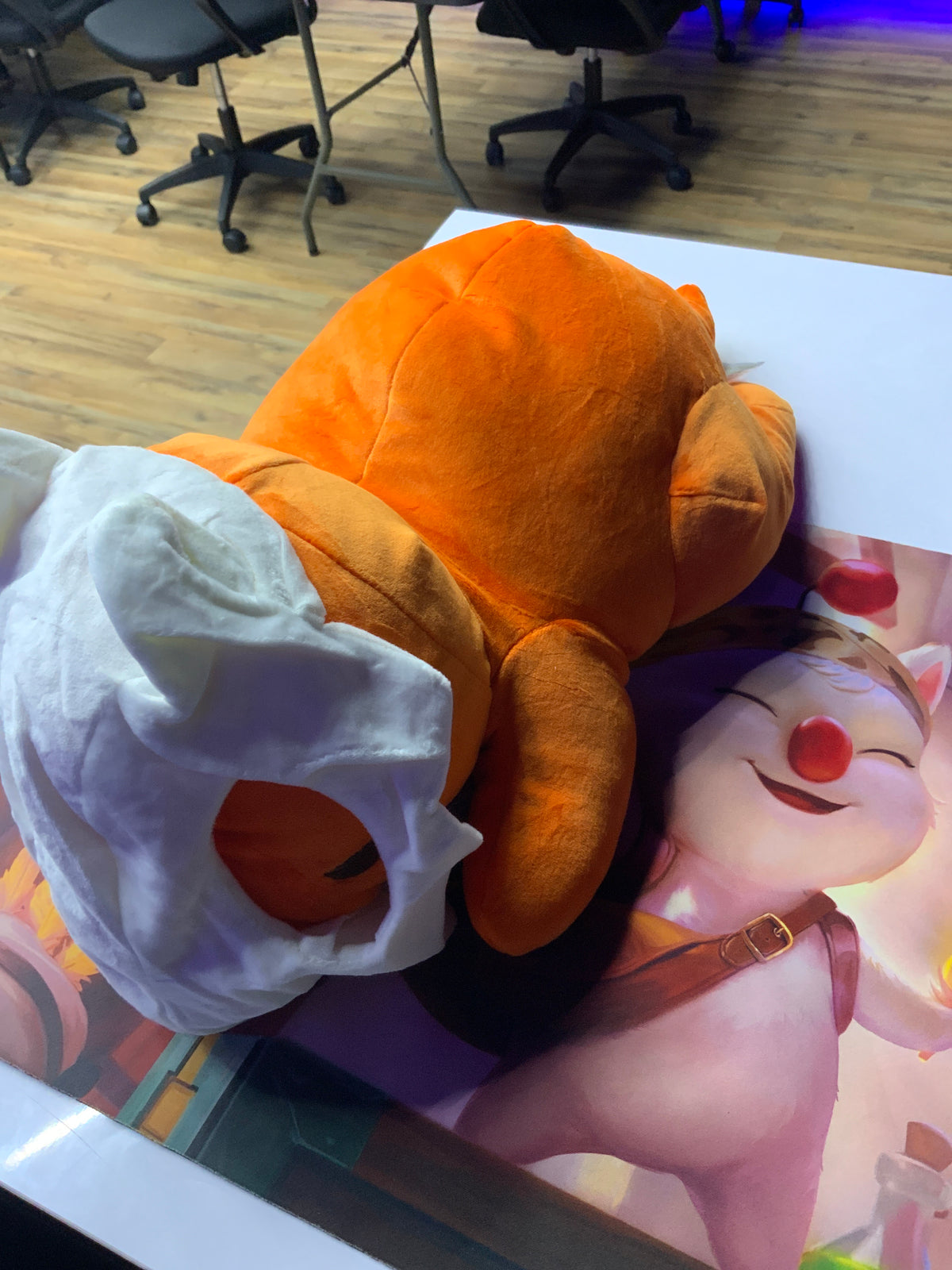 Pokemon sleeping Cubone plushie