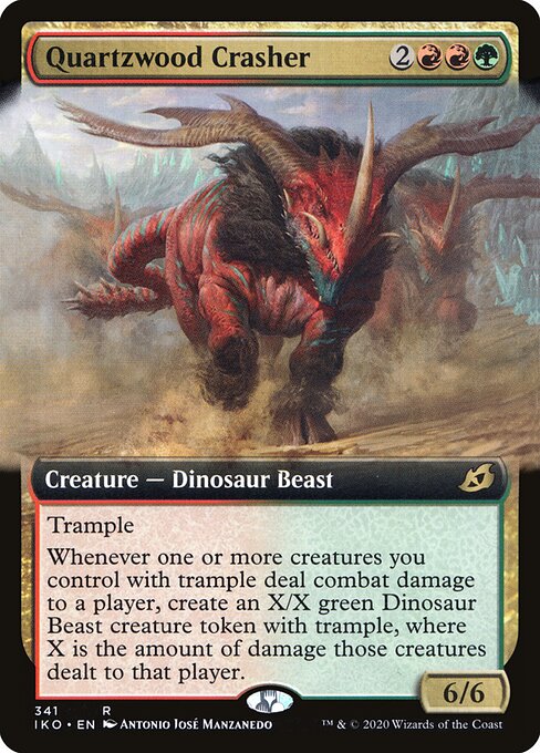 MTG - Quartzwood Crasher