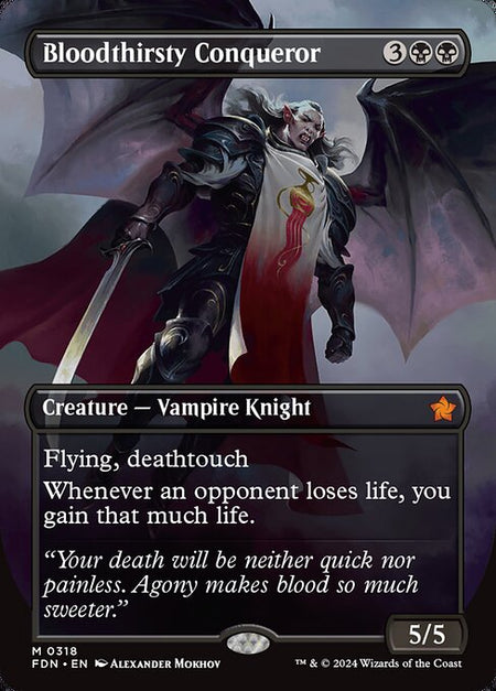 MTG - Bloodthirsty Conqueror