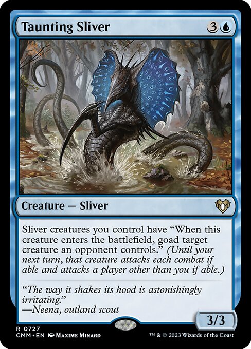 MTG - Taunting Sliver Ex