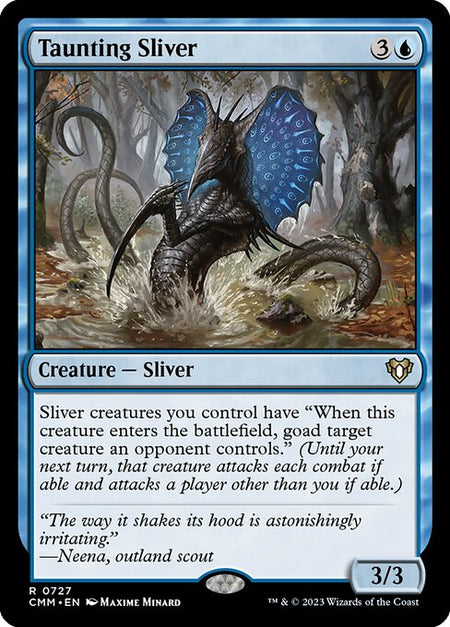 MTG - Taunting Sliver Ex
