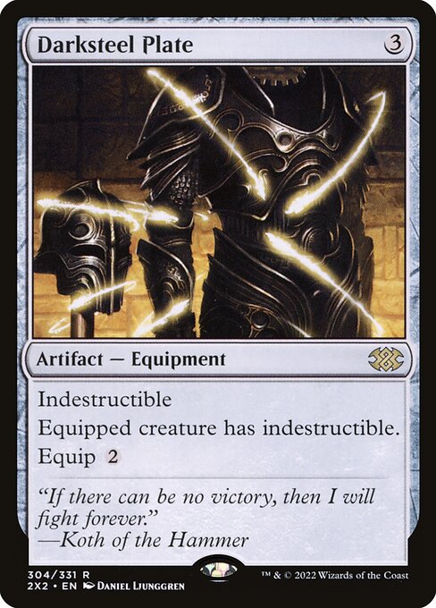 MTG - Darksteel Plate