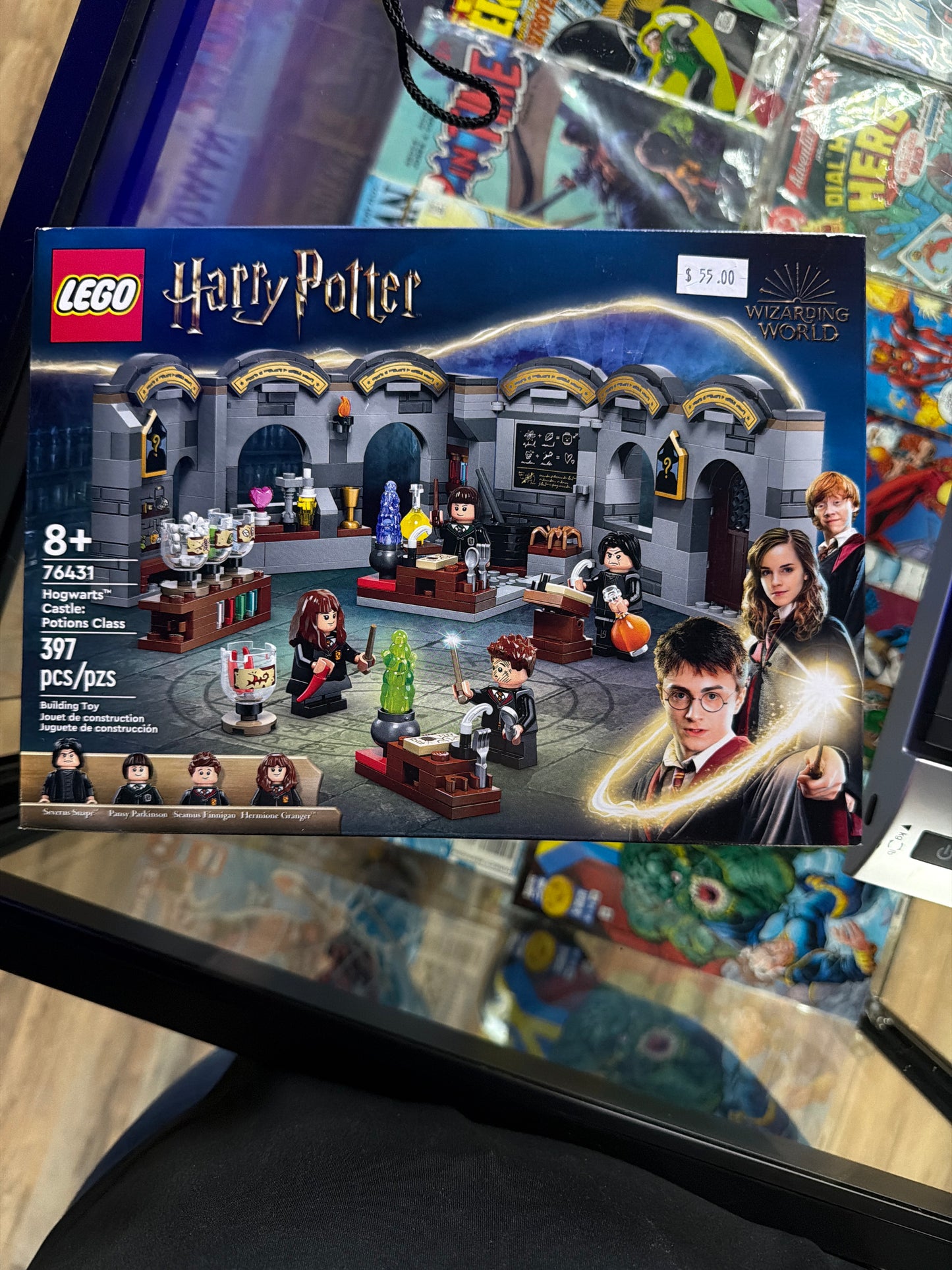 Hogwarts castle potions class