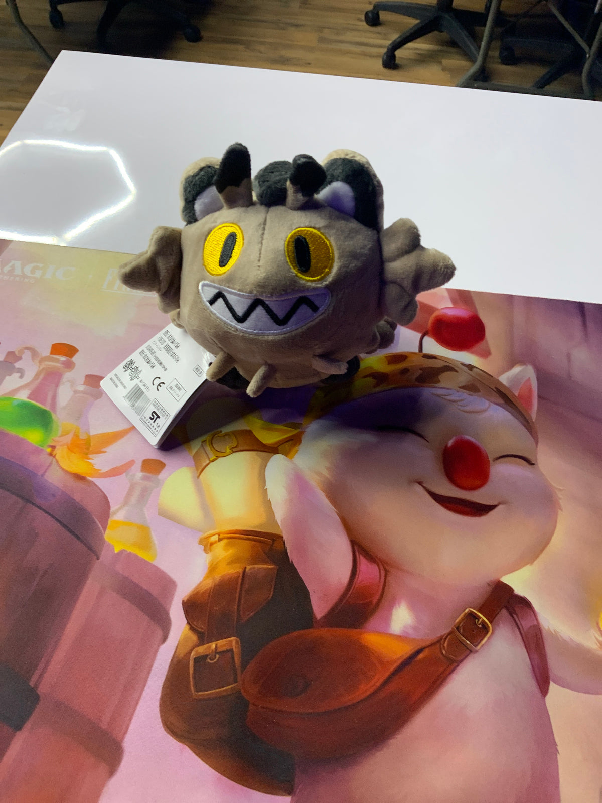 Pokemon galarian meowth plushie