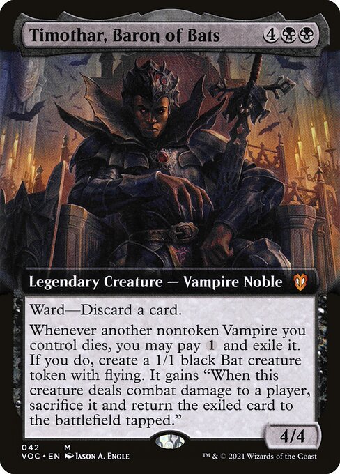 MTG - Timothar, Baron of Bats Foil