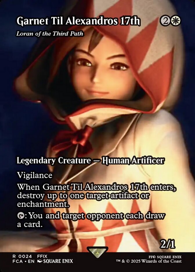 Garnet Til Alexandros 17th (Loran of the Third Path)