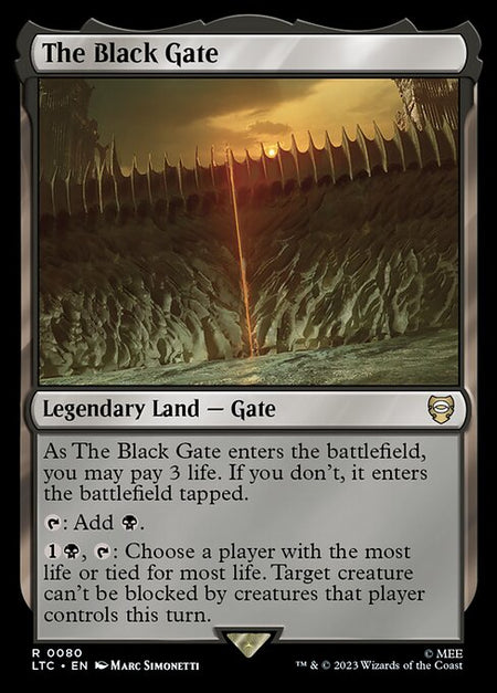 MTG - The Black Gate Ex