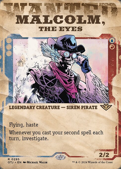 MTG - Malcolm, the Eyes (Showcase) FOIL