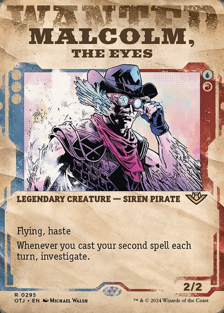 MTG - Malcolm, the Eyes (Showcase) FOIL