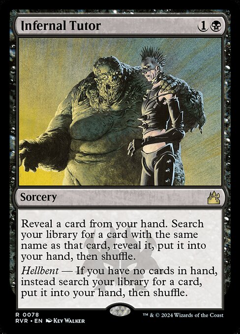 MTG - Infernal Tutor Retro Foil