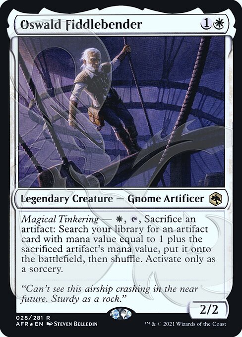 MTG - Oswald Fiddlebender Foil