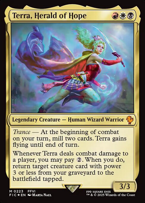 MTG - Terra, Herald of Hope SURGE FOIL
