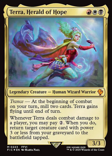 MTG - Terra, Herald of Hope SURGE FOIL