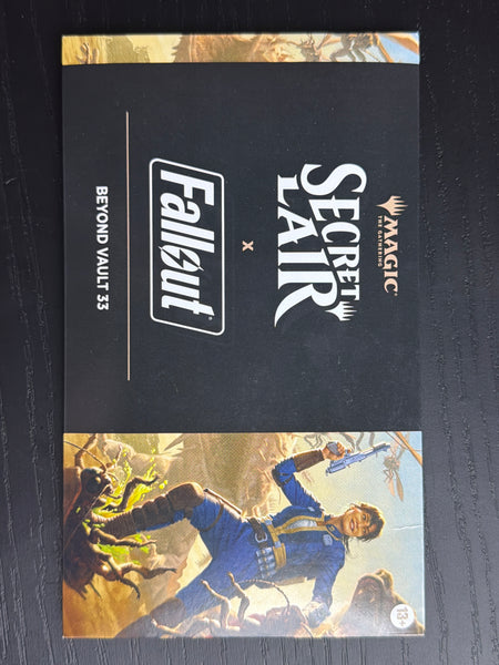 Magic the Gathering: Secret Lair x Fallout Beyond Vault 33