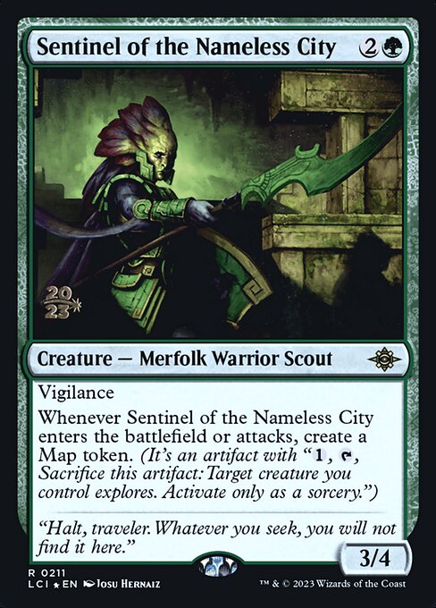 MTG - Sentinel of the Nameless City