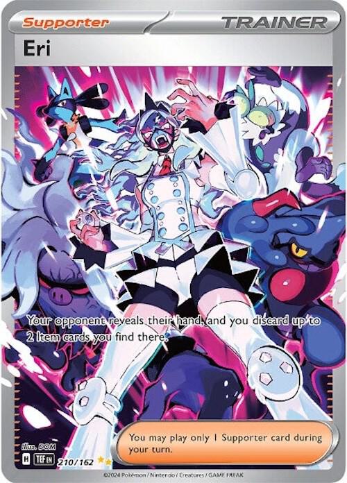 Pokemon Eri — Temporal Forces — 210/162 — stock card image