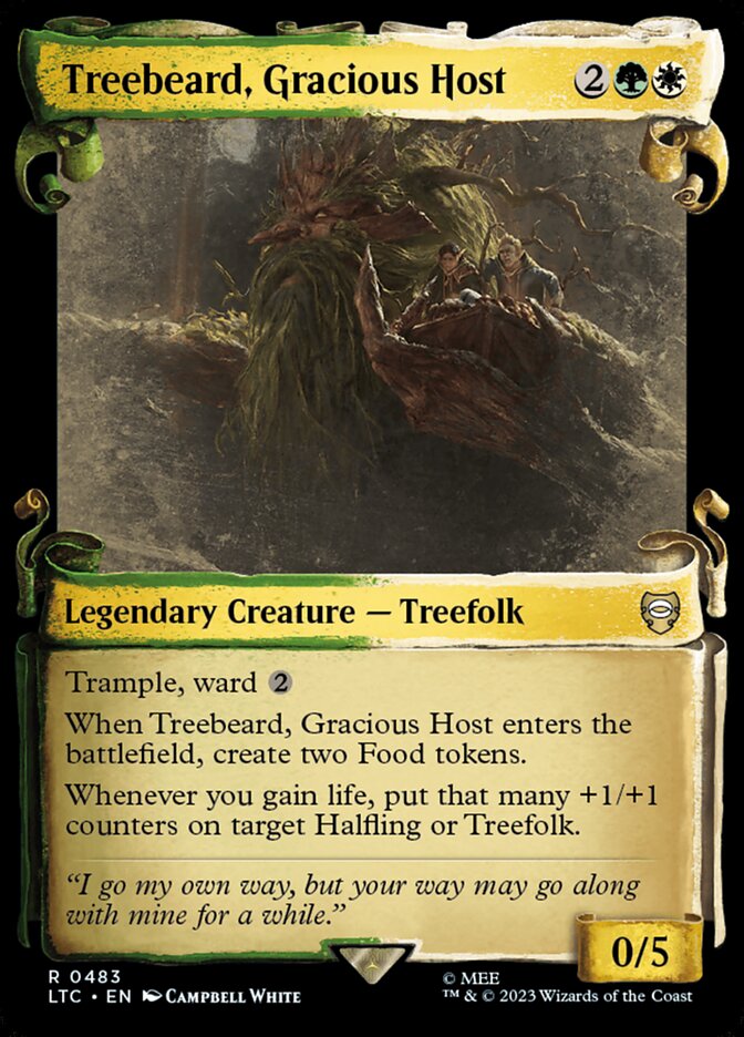 Treebeard, Gracious host